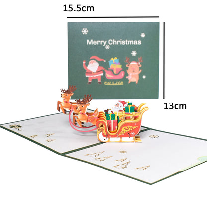 Fun 3D Christmas Pop Up Greeting Cards