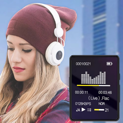 Compact Bluetooth Music Player with LED Display