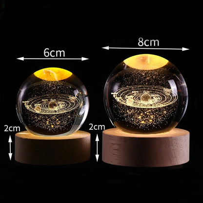 Shining Lunar Glass Orb