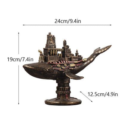 Unique Octopus Gear Clockwork Desk Figures