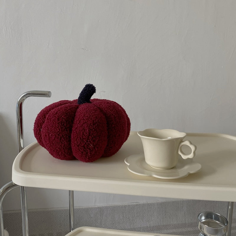 Cozy Orange Autumn Decorative Throw Pillows