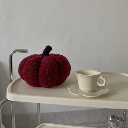 Cozy Orange Autumn Decorative Throw Pillows