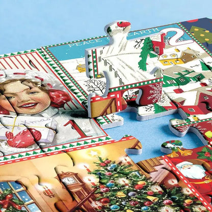 Fun Christmas Puzzle Countdown Calendar