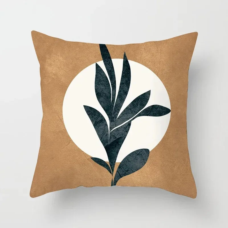 Soft Floral Pillow Cover for Home Decor