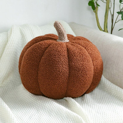 Cozy Orange Autumn Decorative Throw Pillows