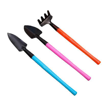 Compact 3-Piece Garden Tool Kit for Indoor Plants