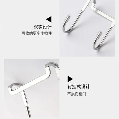 Strong Door Hooks Double Stainless Steel Hangers