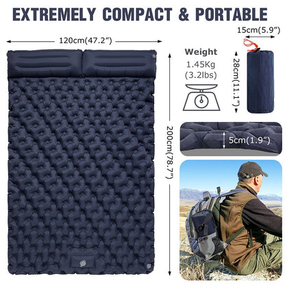 Comfortable Outdoor Inflatable Camping Air Bed