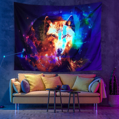 Vibrant Glow Wall Hanging Tapestry