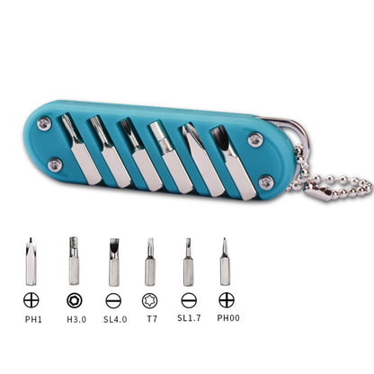 Compact Multitool Pocket Screwdriver Keychain