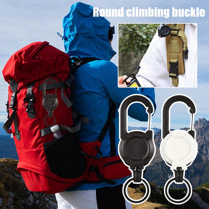 Tough Retractable Keychain with Pull Clip