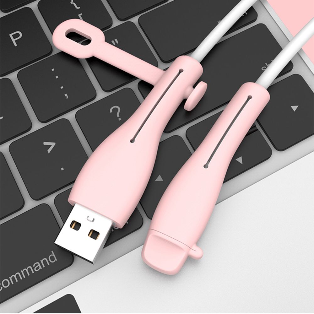 Flexible Phone Charger Cable Protector Sleeve