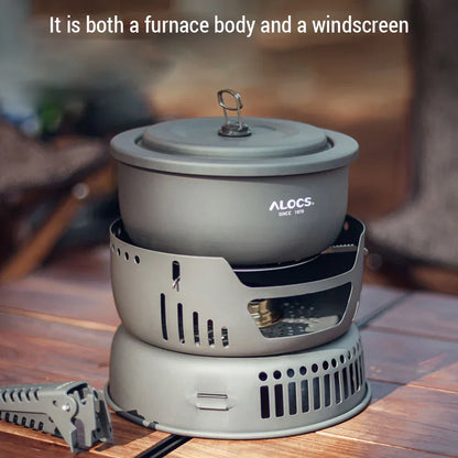 Compact Camping Cook Set – Portable Outdoor Cooking Equipment