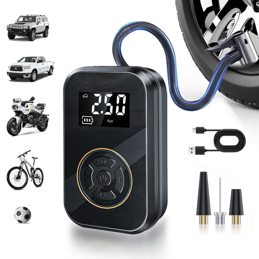 Portable Air Compressor and Power Bank Charger - Fesara
