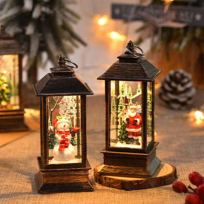 Vintage Small Holiday Lantern