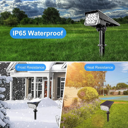 Outdoor Solar Powered Garden Lights Set of 4