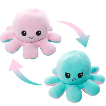 Funny Reversible Octopus Plush Toy