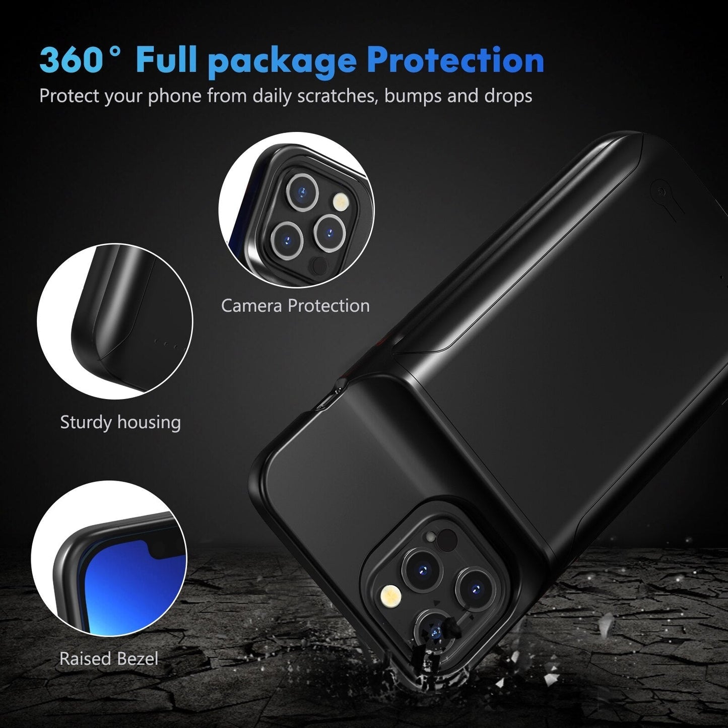 Durable Protective Power Bank Phone Case - Fesara