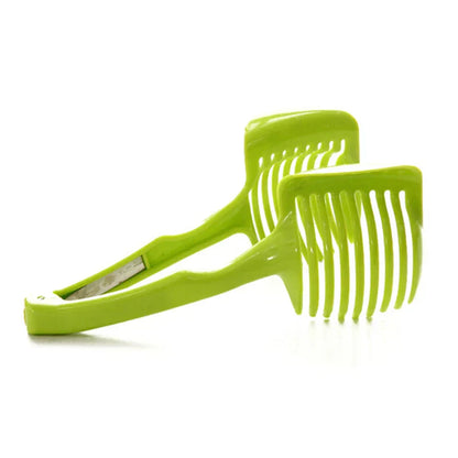 Easy Grip Kitchen Fruit Veggie Cutter Holder
