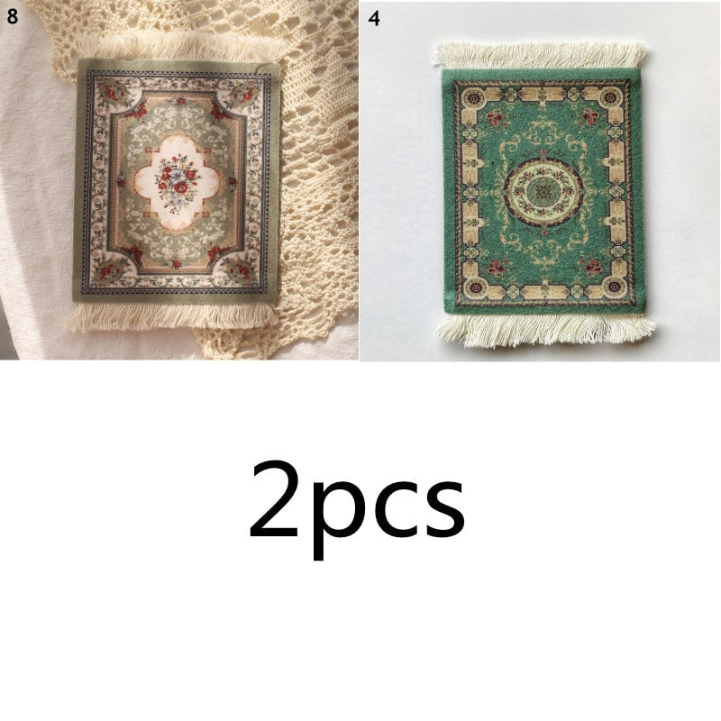 Small Round Moroccan Style Table Coaster