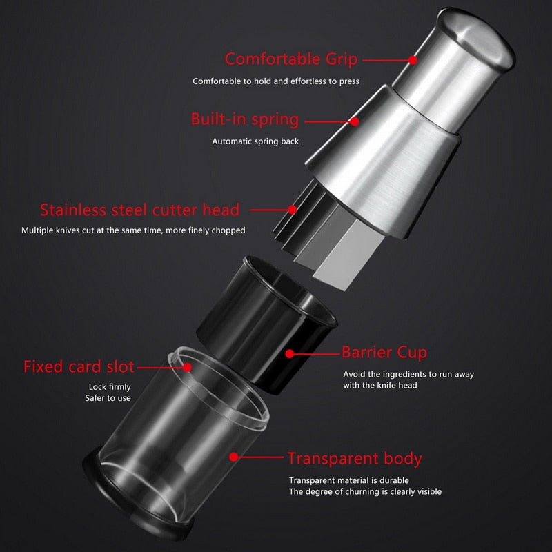 Portable Easy Food Chopper Slicer
