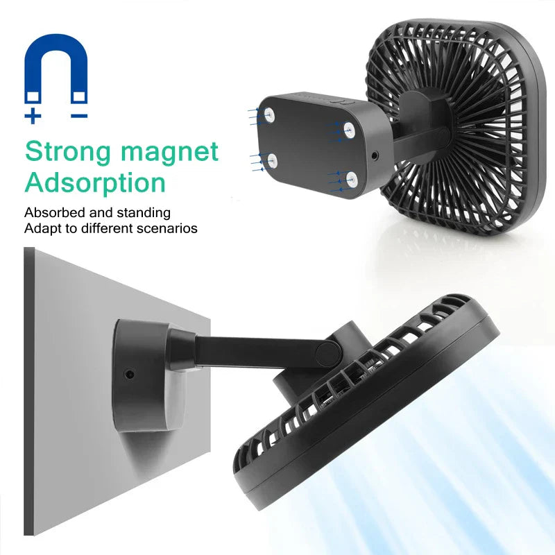 Portable Rechargeable Mini USB Desk Fan