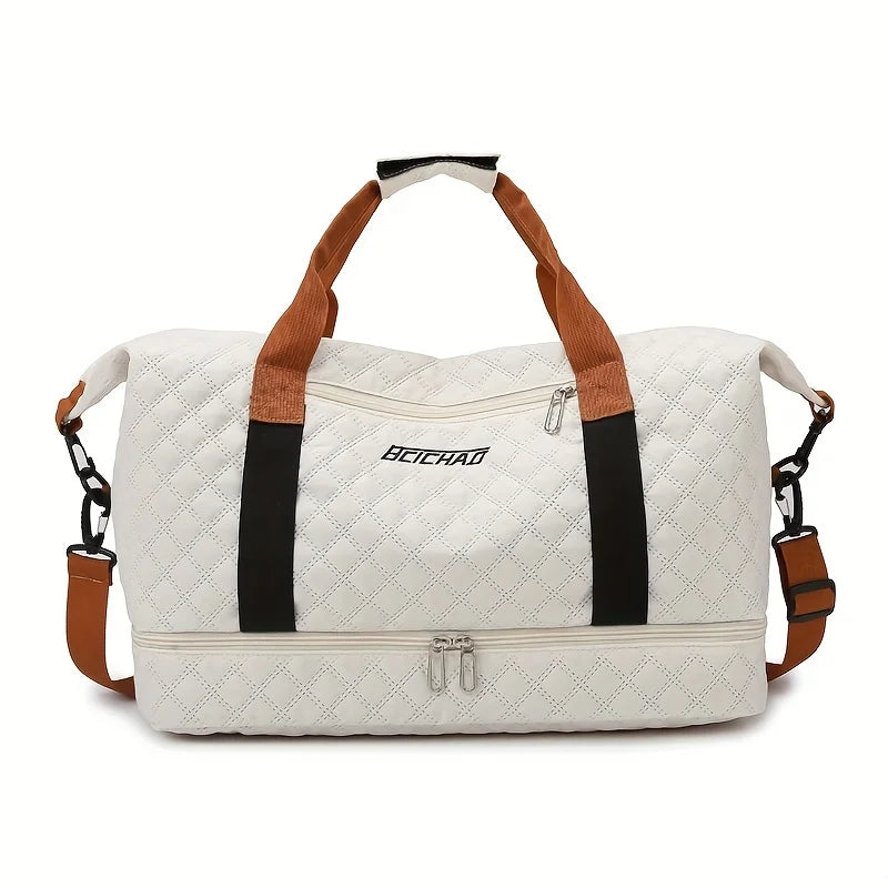 Spacious Sport Duffel Bag with Shoe Pocket