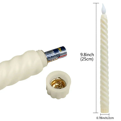 Realistic LED Candle Holder Set