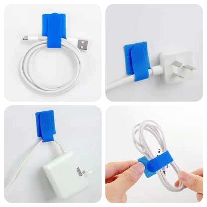 Sticky Cord Management Cable Tie Set