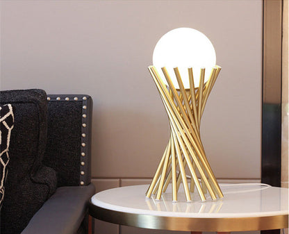 Stylish Round Table Lamp for Modern Decor