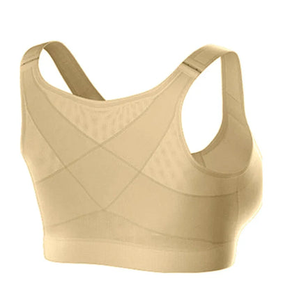 Supportive Sports Bra for Women with Adjustable Straps