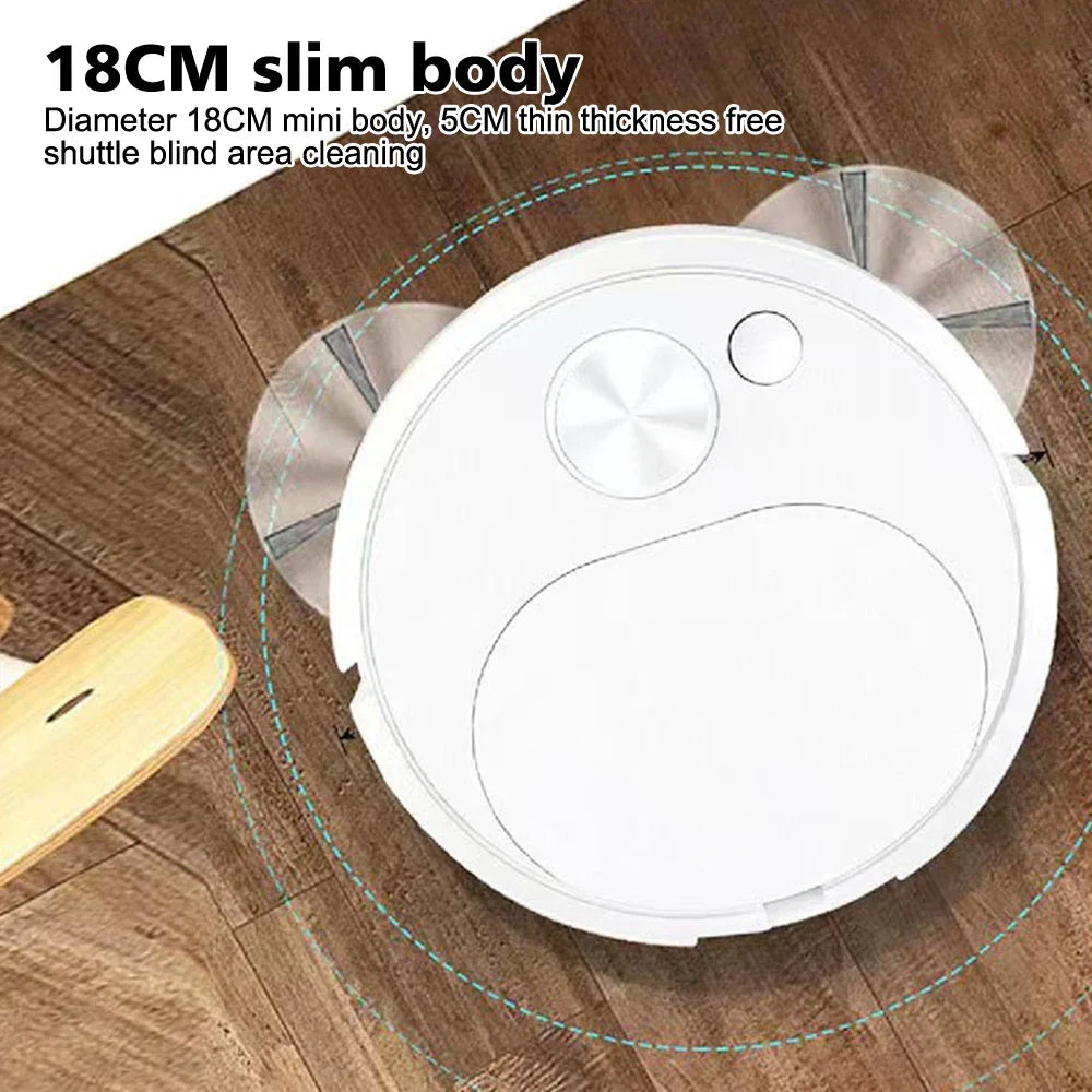 Advanced 3-in-1 Robot Vacuum Cleaner 4000Pa Pet Hair