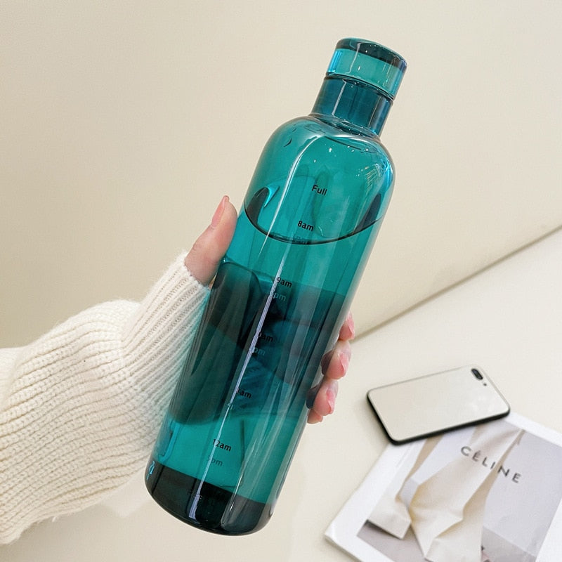 Insulated Borosilicate Glass Water Bottle