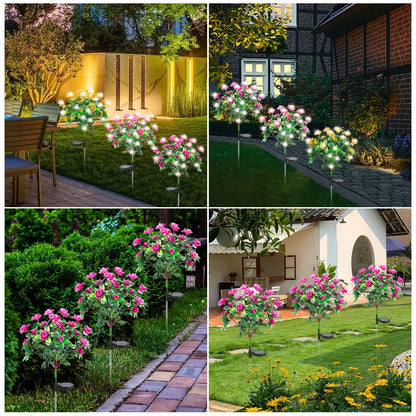 Outdoor Solar Powered LED Garden Light