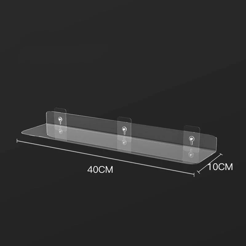 Modern Glass Wall Shelf