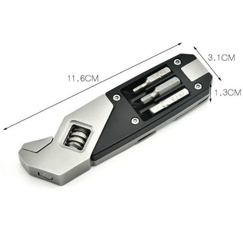 Premium Compact Stainless Steel Wrench Tool Kit