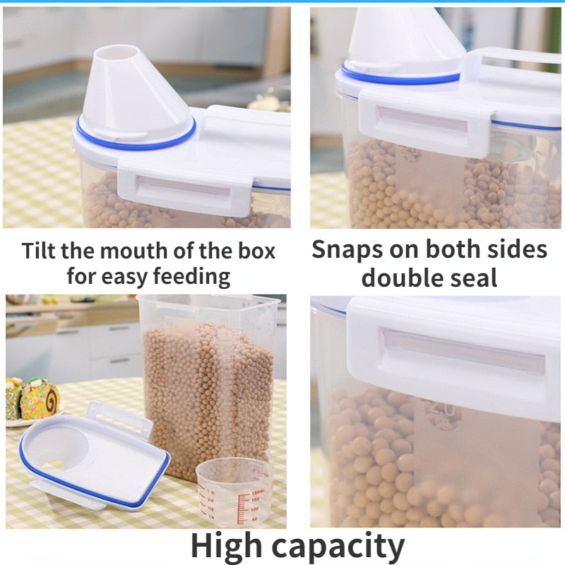 Fresh Pet Food Airtight Storage Container