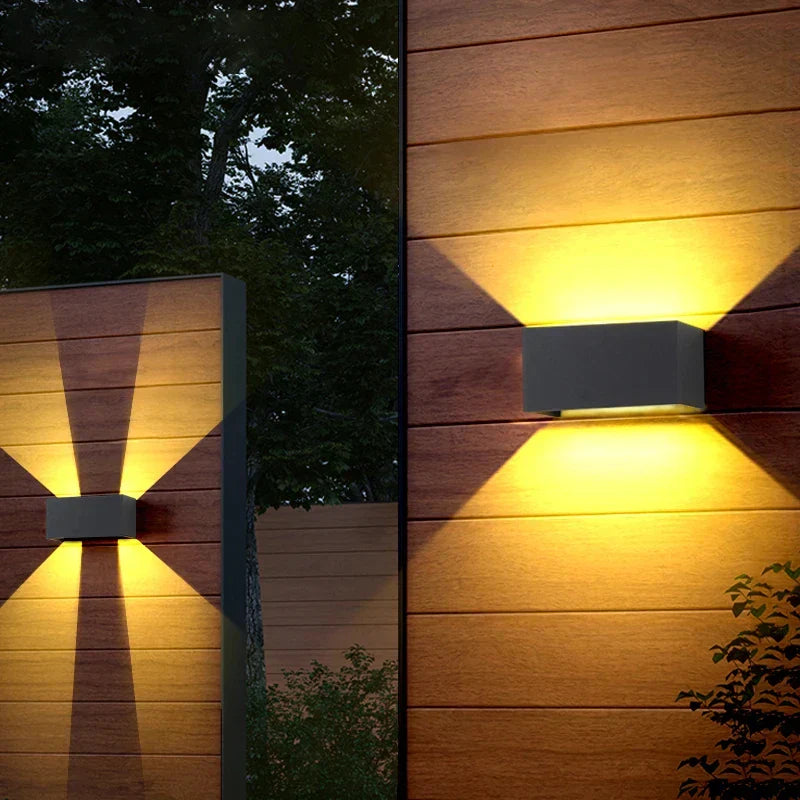 Outdoor Motion Sensor LED Wall Lamp 24W Waterproof