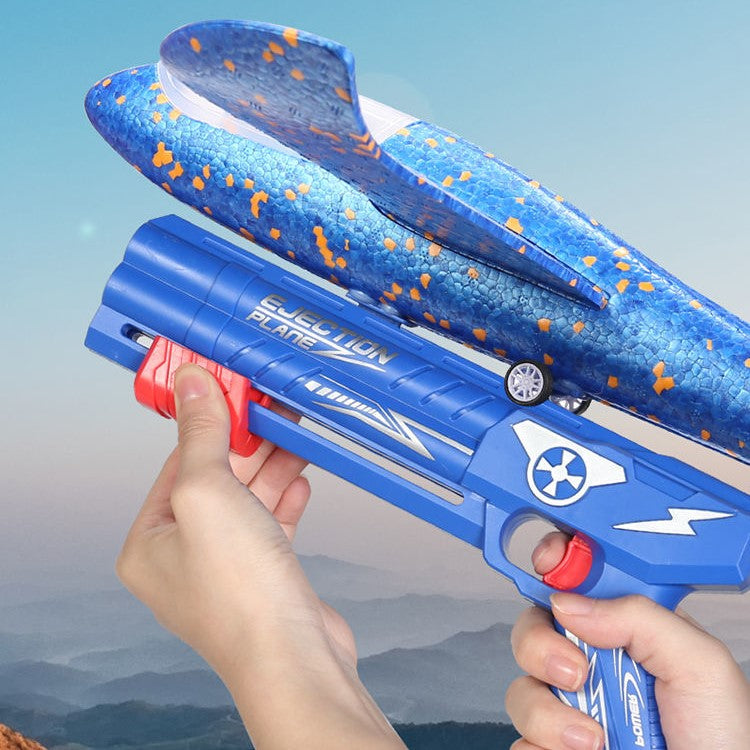 Fast Flying Airplane Launch Toy