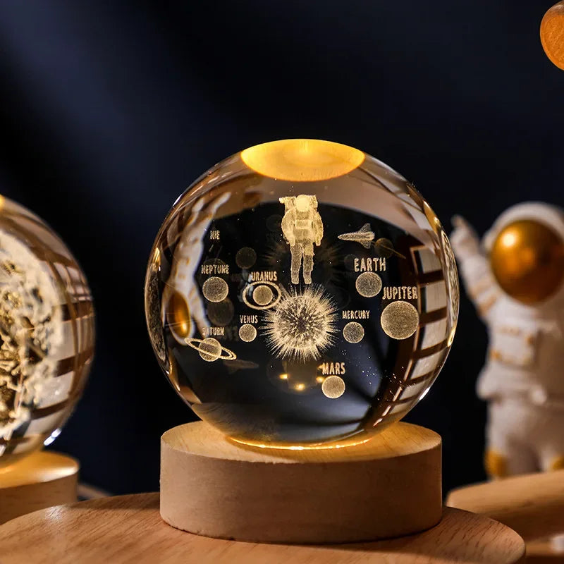 Shining Lunar Glass Orb
