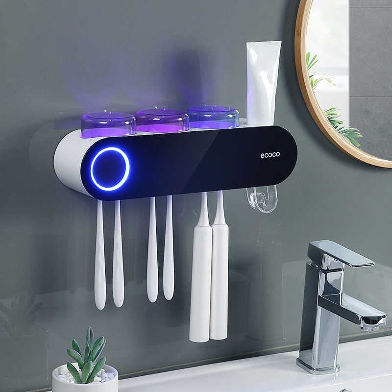 Automatic UV Toothbrush Cleaner and Holder