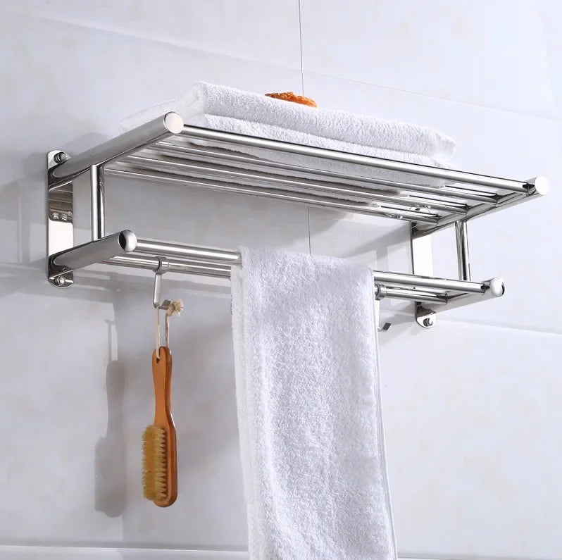 Modern Stainless Steel Wall Towel Rack