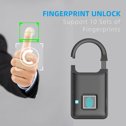 Fesara High Security Fingerprint Water Resistant Lock
