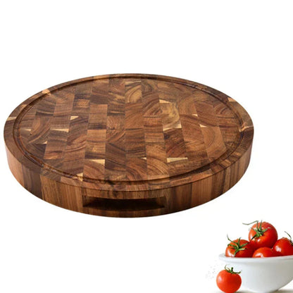 Durable Wooden Butcher Block Table