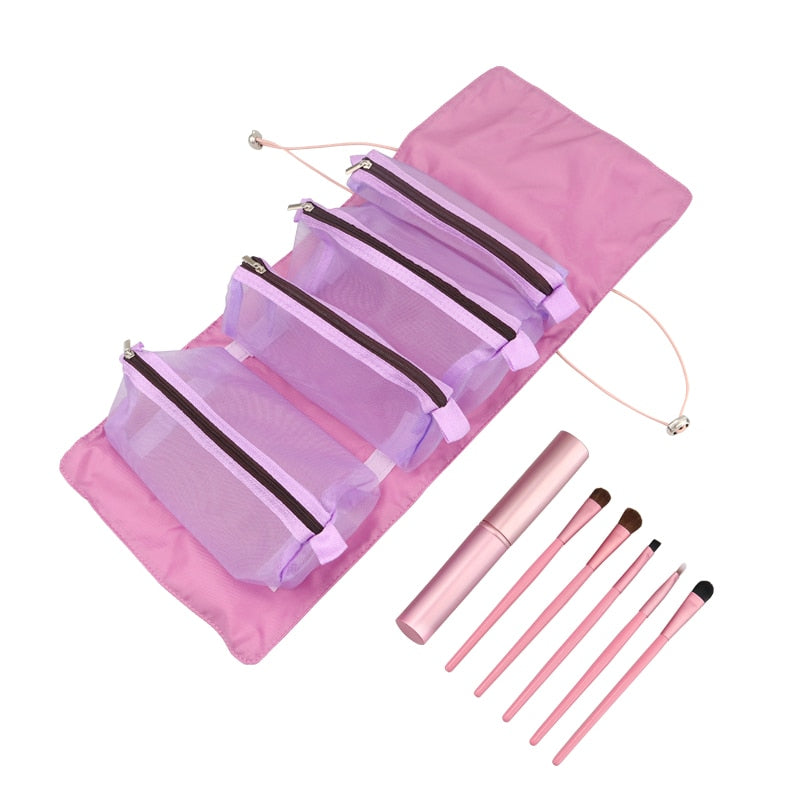Portable Collapsible Makeup Travel Storage Bag