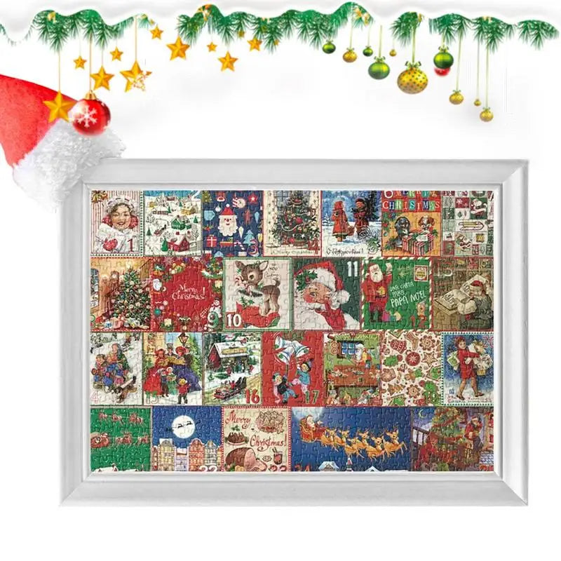 Fun Christmas Puzzle Countdown Calendar