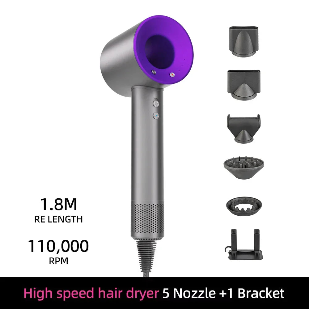 Fast Ion Hair Dryer with Advanced Temperature Control