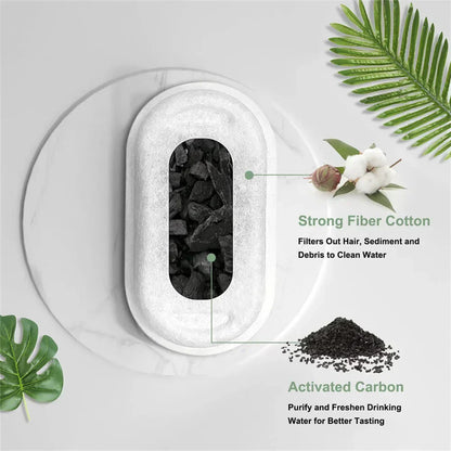 Pet Stainless Steel Water Fountain with Flowing Stream