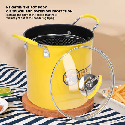 Compact Electric Deep Fryer Oil Pot