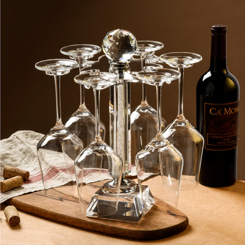 Luxury 360 Degree Wine Glass Stand - Fesara
